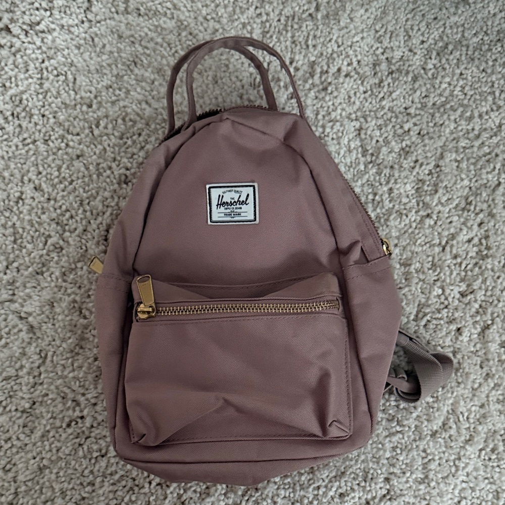 Herschel Supply Company Ash Rose Color Backpack - Mini Size 9L